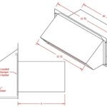 Rectangular Appliance Wall Vent 3-1/4 in. x 10 in.-1039