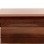 FAMCO Bath Fan / Kitchen Exhaust - Roof Vent with Extension - Copper (Front View)