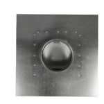 FAMCO Bath Fan / Kitchen Exhaust - Roof Vent with Extension - Galv Steel (Bottom View)