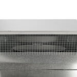 FAMCO Bath Fan / Kitchen Exhaust - Roof Vent with Extension - Galvanized Steel (Front View)