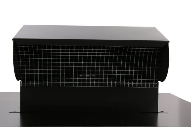 FAMCO Bath Fan / Kitchen Exhaust - Roof Vent - Painted Steel (Front View)