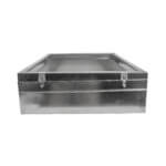 FAMCO Furnace Filter Rack - Galvanized Steel (Closed Front View)
