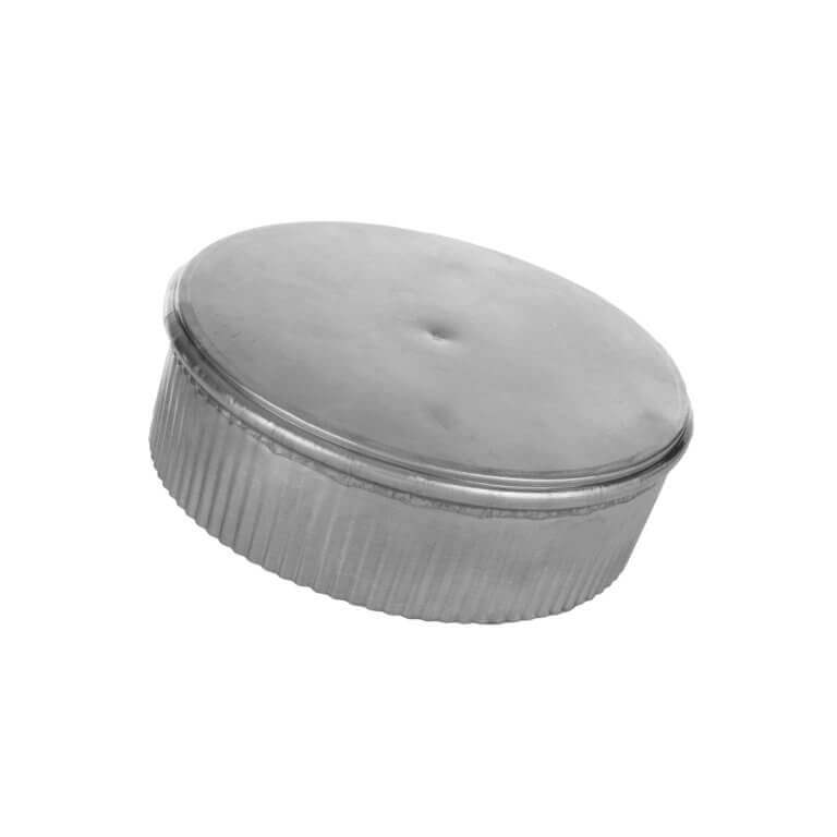 flue plug with crimp