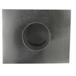 FAMCO J Vent with 6 in. Clearance (Bottom) - Galvanized Steel