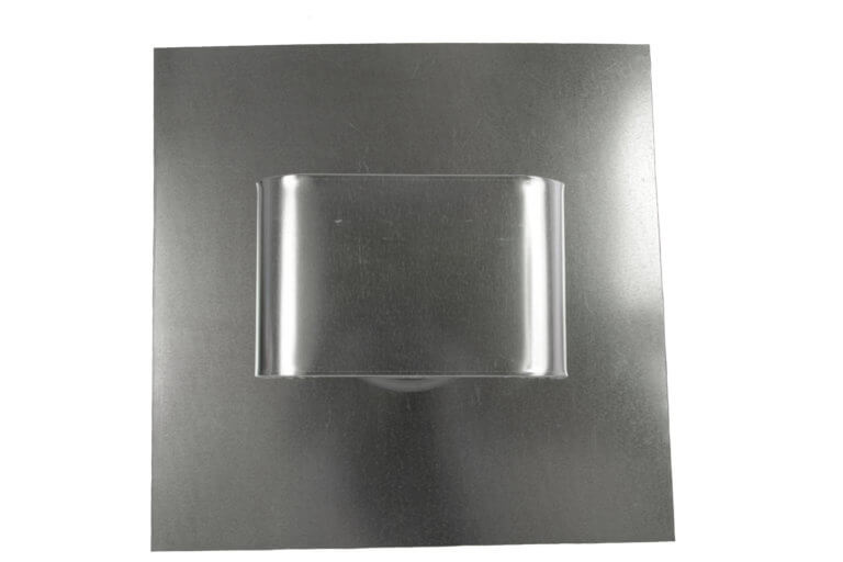 FAMCO J Vent with Shake Base (Top) - Galvanized Steel