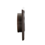 Side view of FAMCO plastic wall vent with movable louvers.