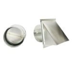 Side-by-side comparison of FAMCO backdraft damper and wall vent.