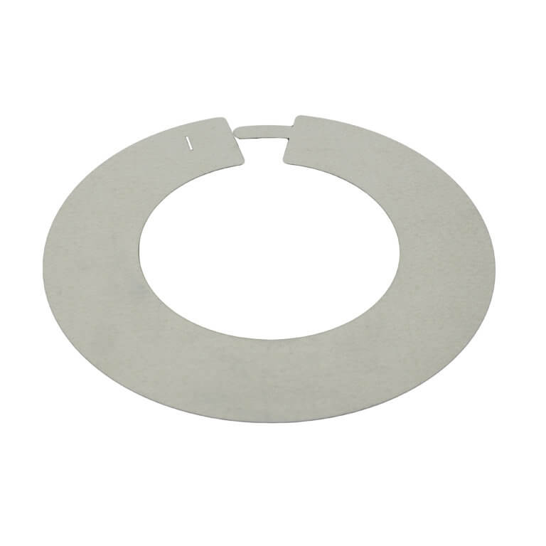 Storm collar for B vent, angled view.