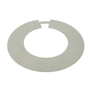 Storm collar for B vent, angled view.