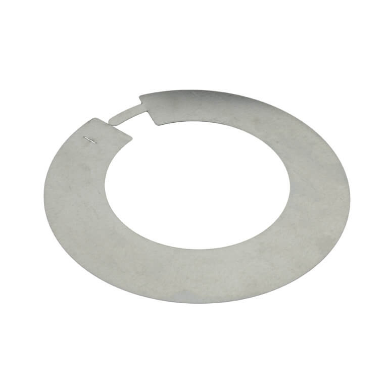 Storm collar for B vent, angled view.