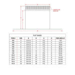 FAMCO Round Vent Base – Flat Roof (Specifications)