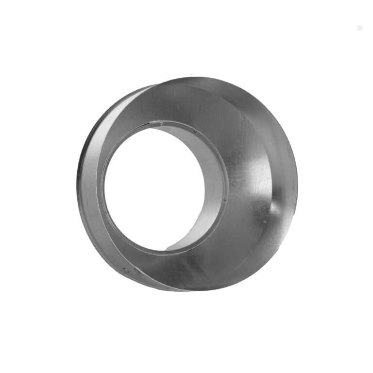 Inside view of FAMCO tapered duct reducer.