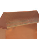The FAMCO WV310CU rectangular wall vent, copper
