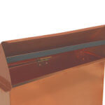 The FAMCO WV310CU rectangular wall vent, copper