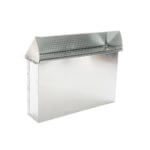 Rectangular Wall Vent 3-1/4 x 14, steel