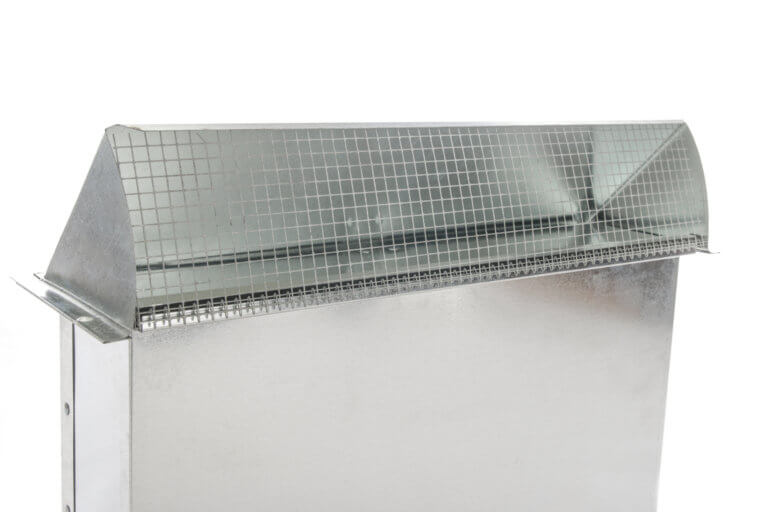 The FAMCO WV314 rectangular wall vent