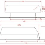 FAMCO Plastic Roof Vent with 50 sq, in. Net Free Area (Specifications)