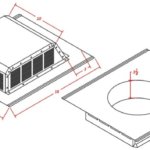 Louvered Roof Vent with Slant Back-1377