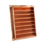 FAMCO Copper Gable Vent, forward near profile view