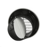 Back view of FAMCO 4 inch plastic round soffit.