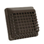 FAMCO Plastic Wall Vent Guard (for use with LH 4" Wall Vents w/ Movable Louvers) (Front View)