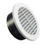 Round Soffit / Under Eave Vent – Plastic – 6 inch - FAMCO