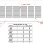Louvered Soffit Vent with Screen - Aluminum specs