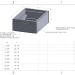 FAMCO Furnace Filter Rack Base - Galvanized Steel (Specifications)