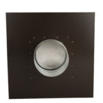 Bottom view of a painted Goose Neck Exhaust Roof Vent.