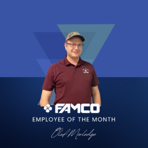 OLAF morledge employee of the month