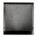 FAMCO Vertical textured wall vent, painted black